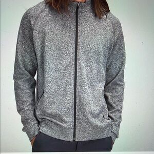 Lululemon XXL Men's Full Zip "Engineered Warmth Jacket" merino wool blend